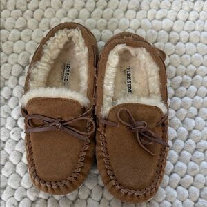 Kids sheepskin Fireside slippers